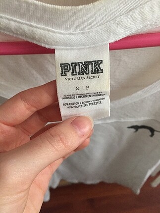 Victoria s Secret orjinal pink tişört