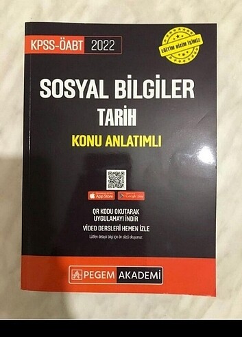 Pegem Sosyal Bilgiler ÖABT Tarih