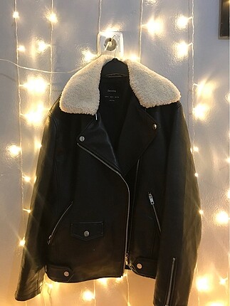 Bershka Oversize bershka deri ceket ??