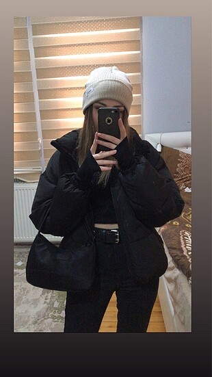 Pull and bear şişme mont