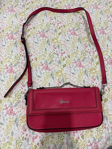 Guess pembe çanta