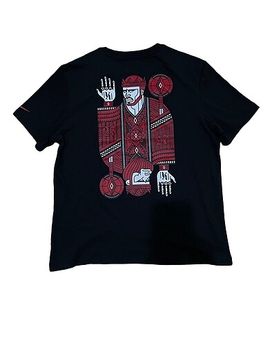 xl Beden siyah Renk Nike lebron james Siyah Tshirt nba