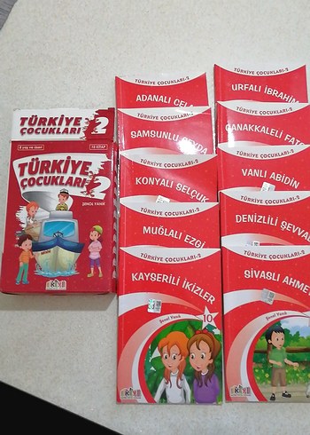 Türkiye Çocukları 2 Seti - 10 Kitap