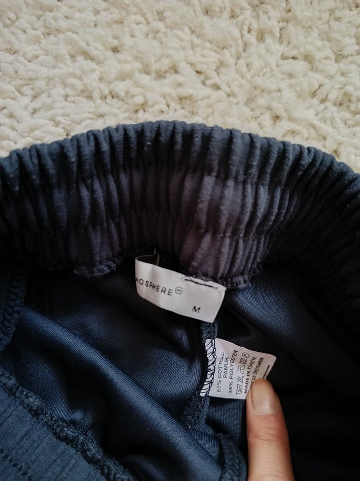 Kadın Lacivert Rahat Kesim Eşofman Altı - Görsel 3