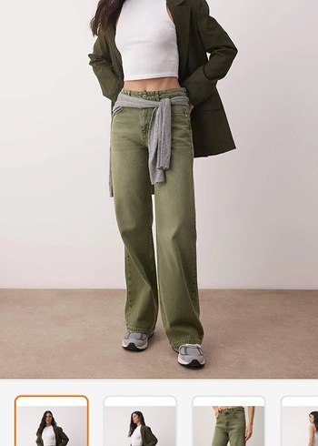 yeşil pantolon - Görsel 2