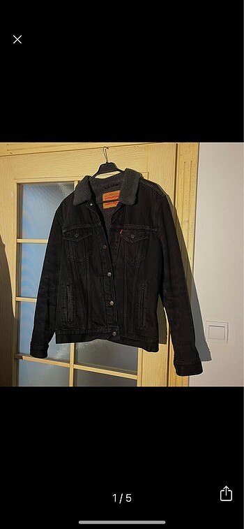 levis pilot yaka kot ceket