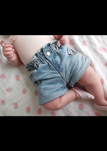 Zara Zara Çocuk Kot Şort