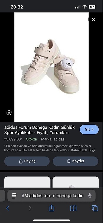 adidas Forum Bonega Kadın