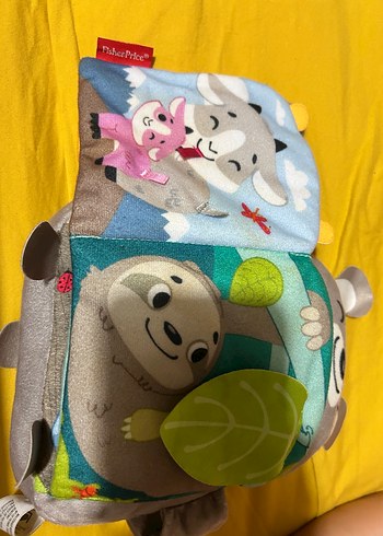 Beden Fisher price oyun arkadaşım yumuşak aktivite kitabı