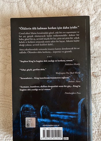  Stephen King - Hayvan Mezarlığı Romanı