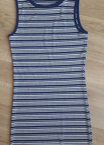 Lacivert Atlet Elbise