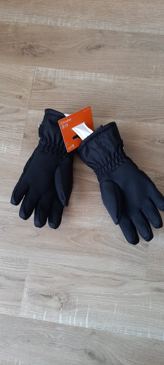 Decathlon Çocuk kayak eldiveni Siyah Street Wear Eldiven - Görsel 2