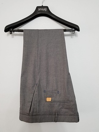 Zara man gri erkek kumaş pantolonu