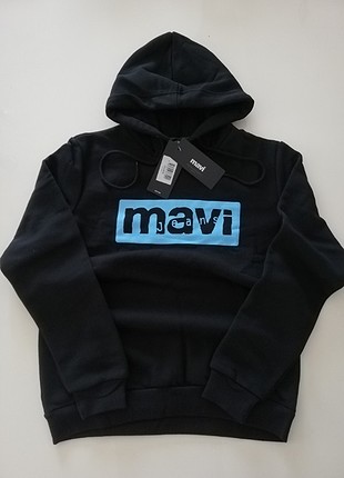 Etiketli sweatshirt 