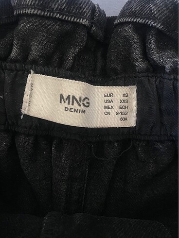 xs Beden Mango Yüksek Bel Kot Şort