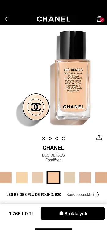 CHANEL FONDOTEN