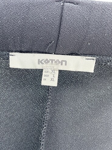 xl Beden siyah Renk Koton Kumaş Pantolon %70 İndirimli.