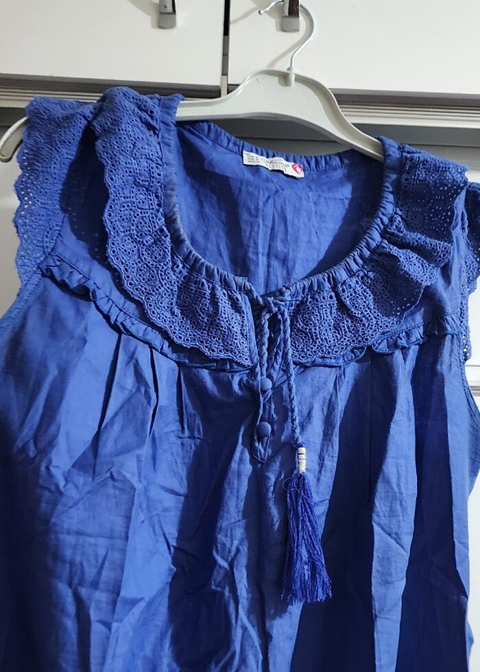 Yazlık  bluz - Görsel 3