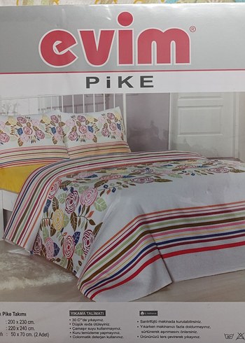 Evim Çift Kişilik Pike Takımı