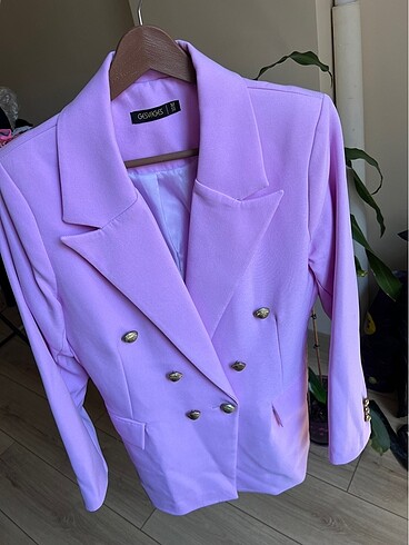 Zara Pembe blazer ceket