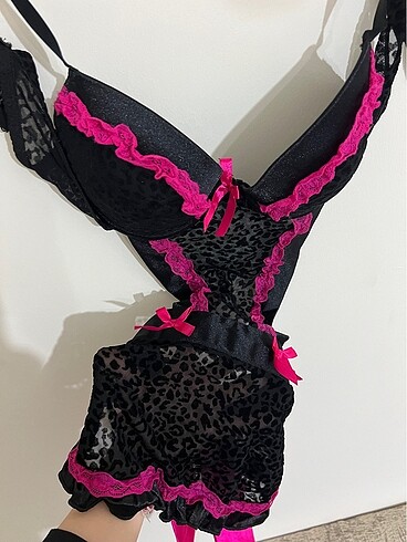 Victoria s Secret Siyah ic camasir takimi