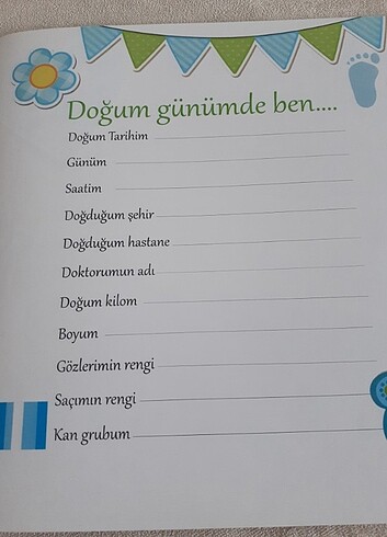 Beden Bebeğimin günlüğü