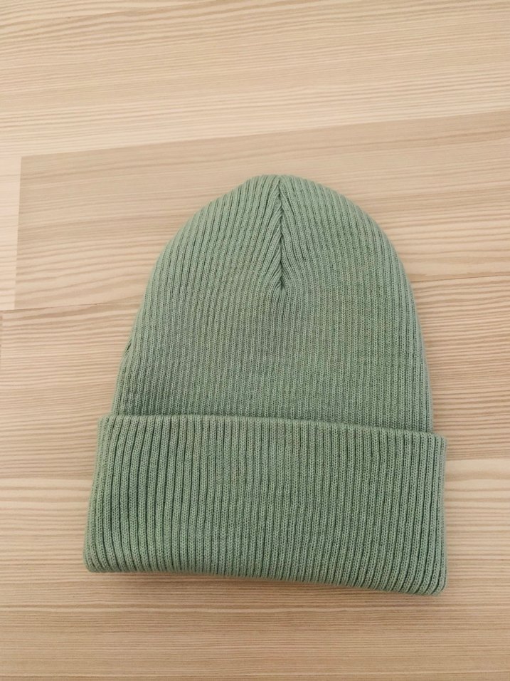 Defacto Kadın Bej Örgü Yün Bere - Görsel 2