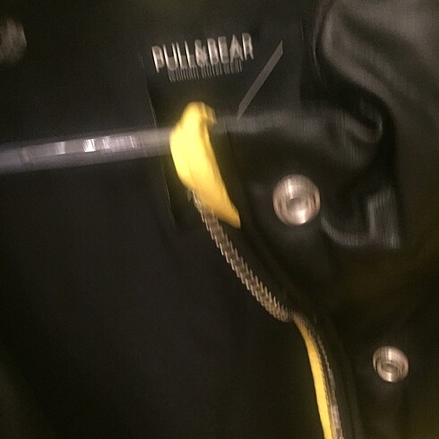 l Beden sarı Renk Pullandbear mont
