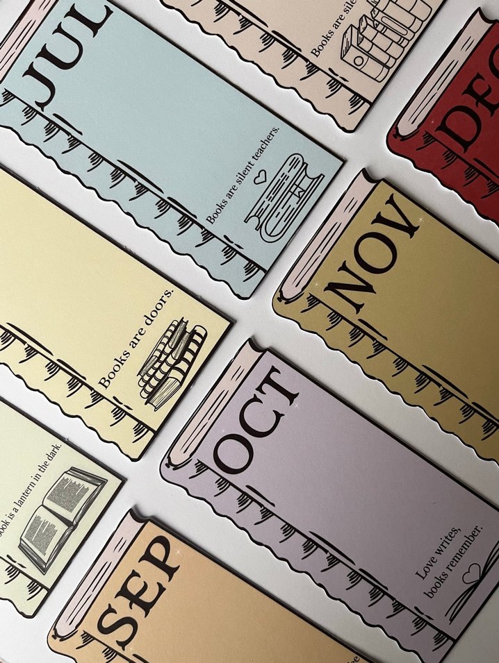 Pastel Renkli Aylık Planlayıcı Seti - Görsel 2