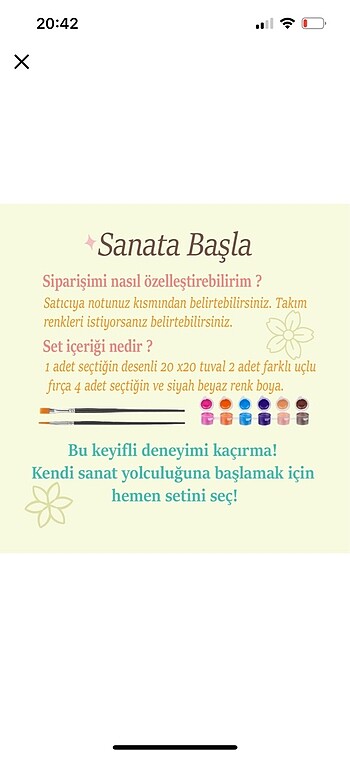 Caminin Hilali Tuval boyama - Görsel 3