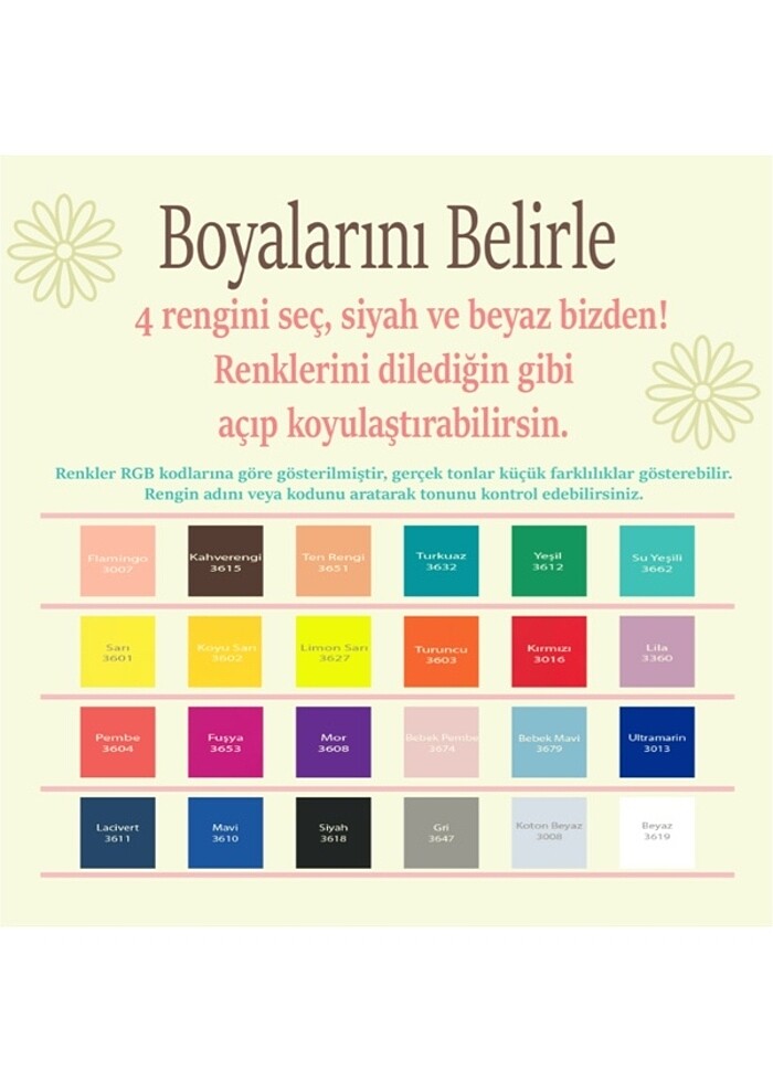 Harfli tuval boyama - Görsel 3