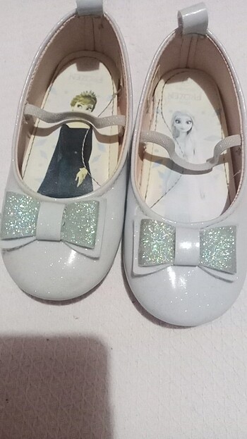 27 Beden mavi Renk LCW Frozen kız babet