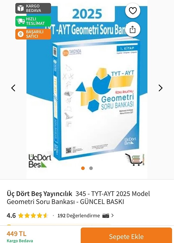 345 güncel baskı matematik - Görsel 3