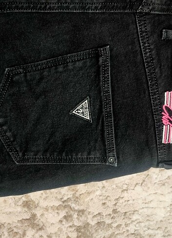 Guess Siyah Dar Pantolon Guess Skinny High