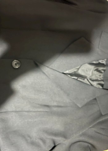 Siyah kısa blazer ceket - Görsel 2