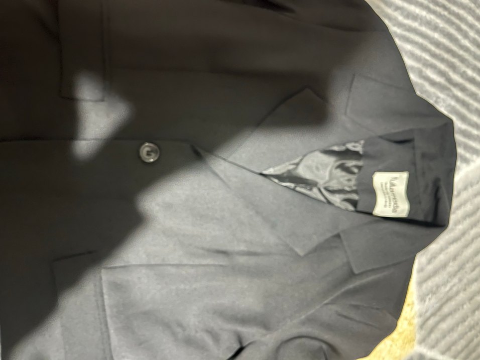 Siyah kısa blazer ceket - Görsel 2