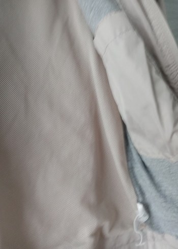 Bej Fermuarlı Kadın Ceket - Görsel 2