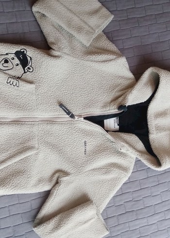 Decathlon Erkek Çocuk Bej polar mont - Görsel 3