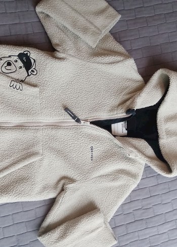 Decathlon Erkek Çocuk Bej polar mont - Görsel 4