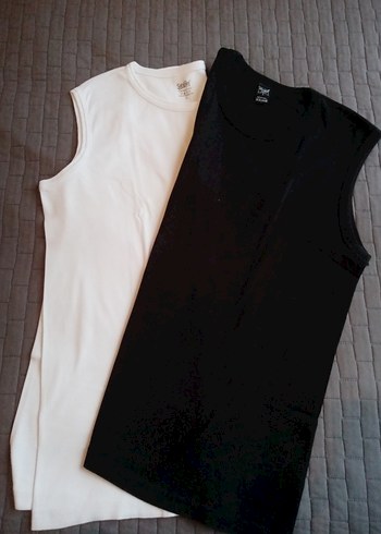 Erkek Siyah ve Beyaz İkili Set Body - Görsel 3