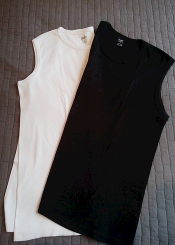 Erkek Siyah ve Beyaz İkili Set Body - Görsel 2