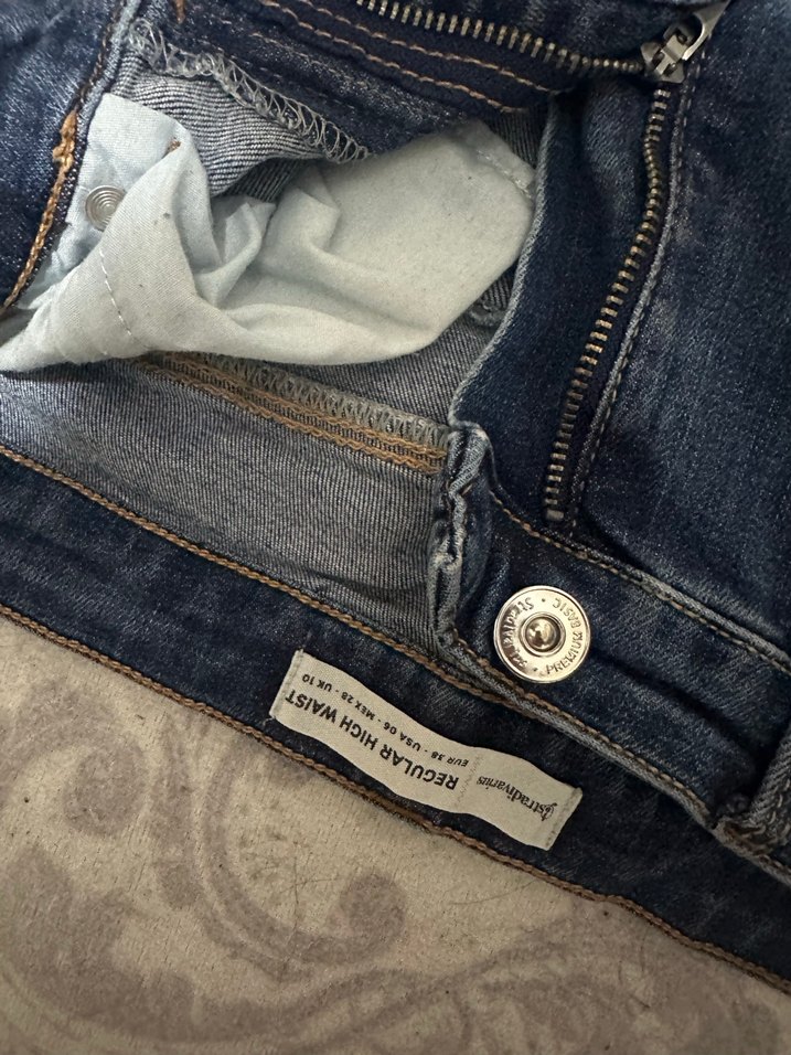 Kadın stradivarius Yırtık Detaylı Kot Pantolon - Görsel 5