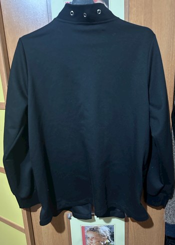 Siyah 40-44 beden #Fermuarlı #Kadın #Ceket modailgi - Görsel 3