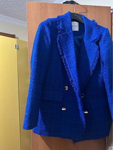 Tiffany Tomato S beden #blazer ceket mavi #ceket tiffany tomato