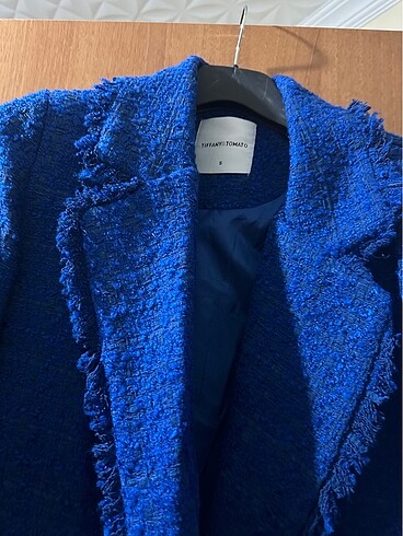 s Beden S beden #blazer ceket mavi #ceket tiffany tomato
