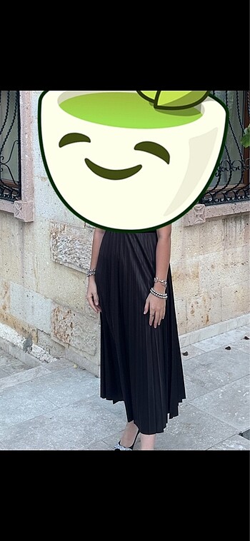 ipekyol SATEN GÖRÜNÜMLÜ ETEK M BEDEN #midi #etek