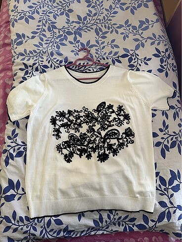 Beyaz #bluz 38-40 beden defosu yok