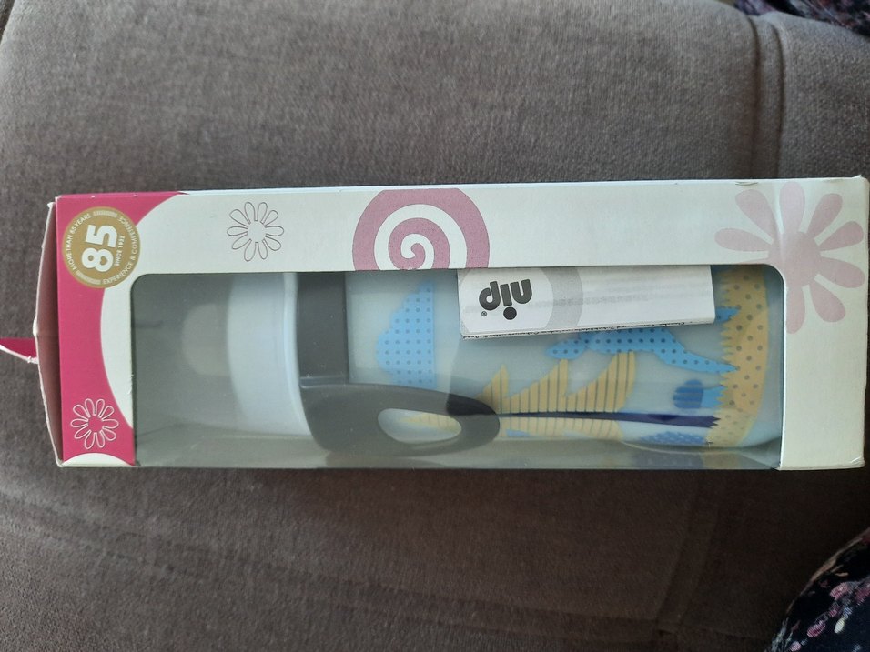 Mavi Bebek Biberonu 12 ay cam değil - Görsel 3