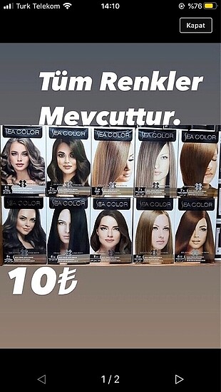 Saç Boyası