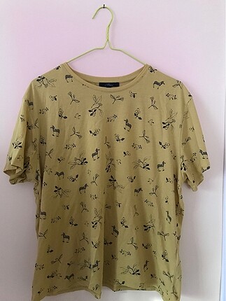 Hayvan desenli t-shirt